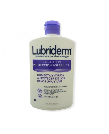 Crema Lubriderm Protección Solar