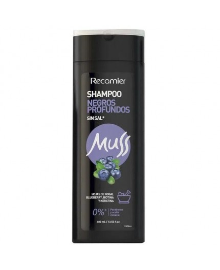 Shampoo Negro Profundo Muss