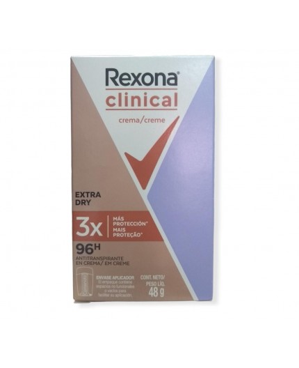Desodorante Dama Extra Dry Rexona Clinical