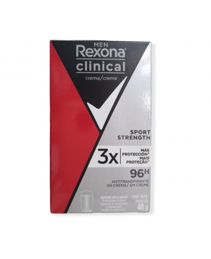 Desodorante Men Sport Strength Rexona Clinical