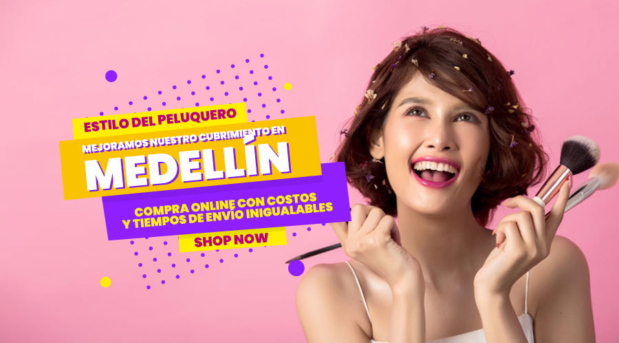 Tienda de maquillaje en Medellín