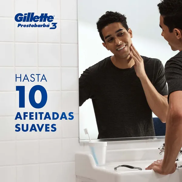Gillette Máquina de Afeitar Desechable Prestobarba 3 - Image 3