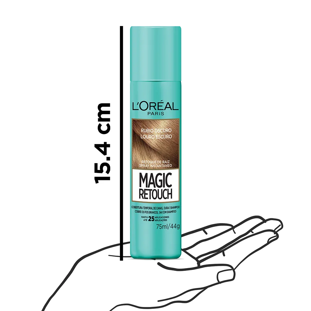 Loreal Paris-Magic Retouch Tinte Retoque Rubio Oscuro - Image 7