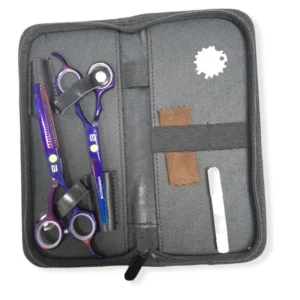 Kit De Tijera Lisa Y Entresacadora Bossber