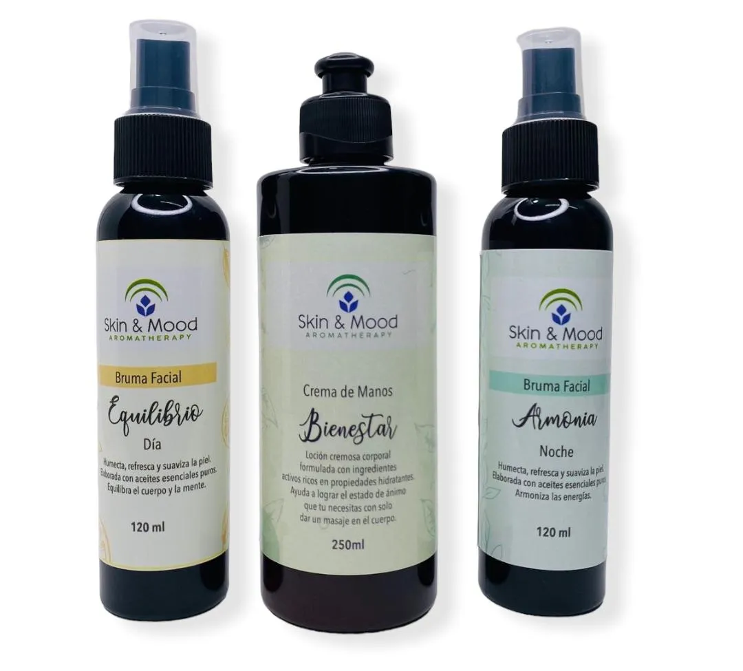 Kit Bienestar Total - Aromaterapia Skin & Mood