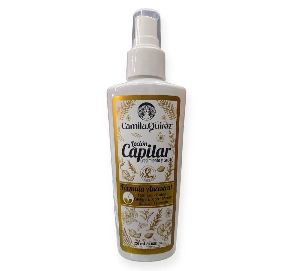 Locion Capilar Crecimiento Y Caida Camila Quiroz X 120ml