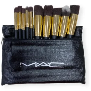 Kit De Brochas De Maquillaje Mac X 10 Unds