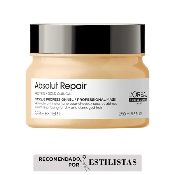 LOréal Mascarilla Reparadora Cabello Dañado Absolut Repair