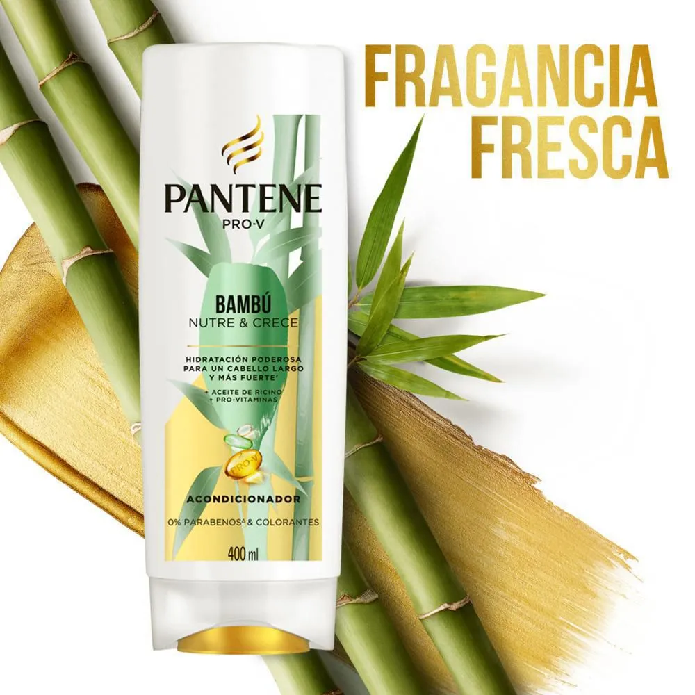Pantene Shampoo + Acondicionador Pro-V Bambú Nutre & Crece - Image 4