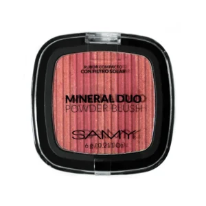Samy Rubor Dúo Compacto con Filtro Sola Amber Rose No6