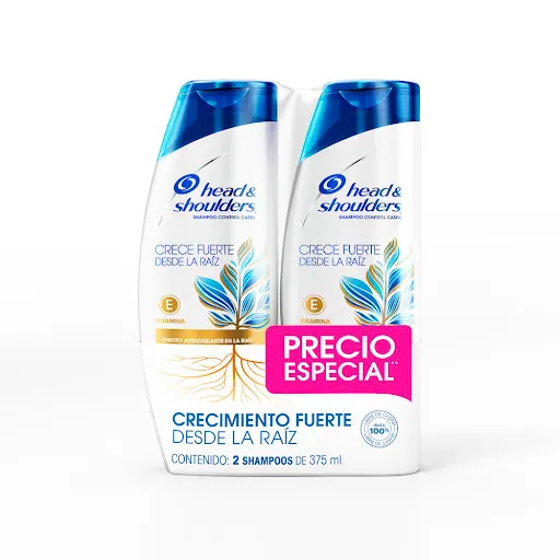 Head & Shoulders Shampoo Crece Fuerte Desde Raíz - Image 2