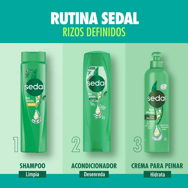 Sedal Crema para Peinar Rizos Definidos - Image 7