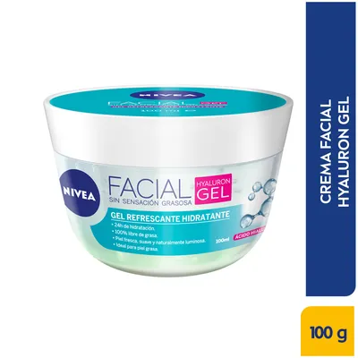 Nivea Crema con Acido hialurónico Gel Facial Refrescante - Image 2