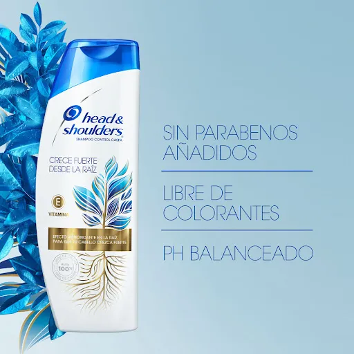 Head & Shoulders Shampoo Crece Fuerte Desde Raíz - Image 4