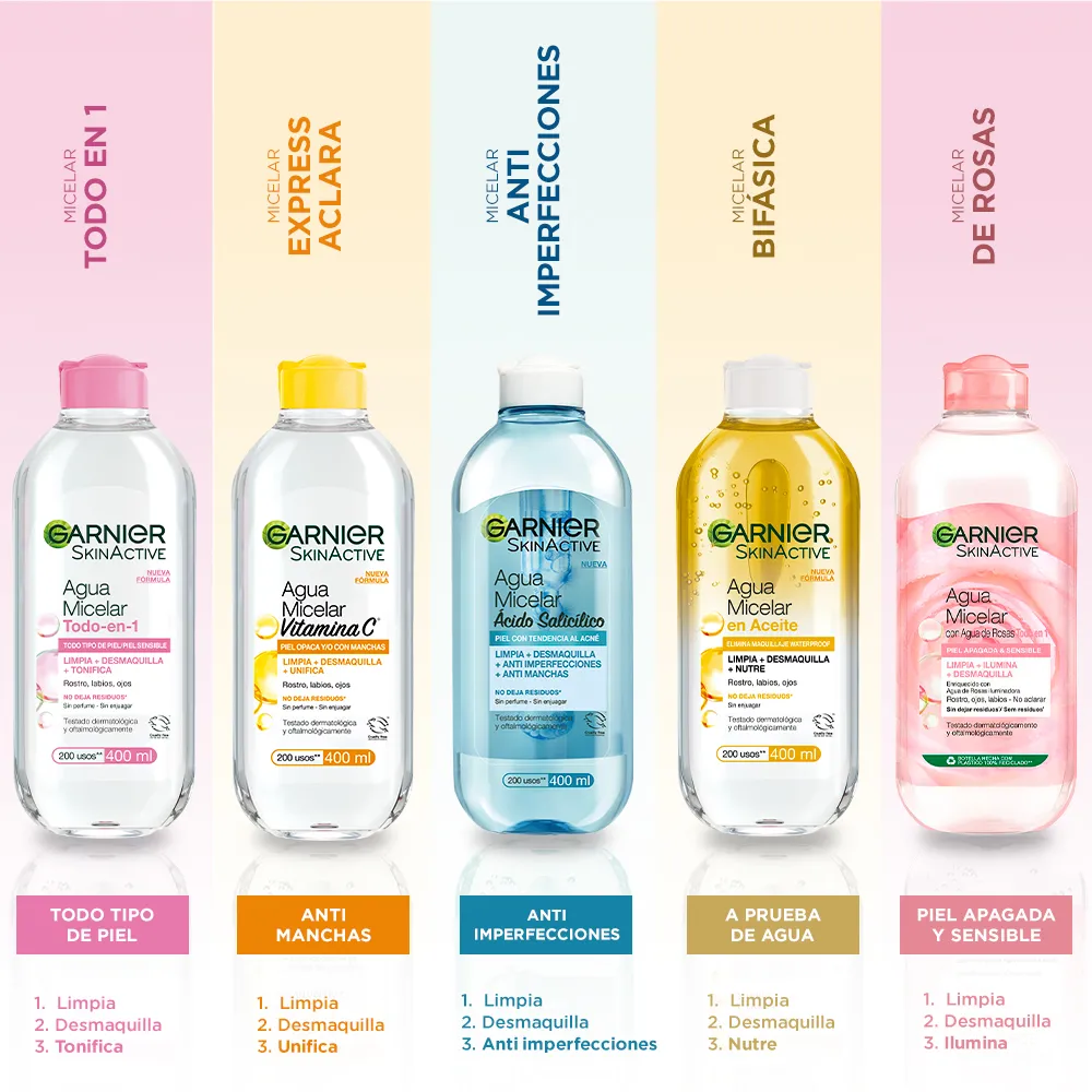 Agua micelar Garnier Original Todo en 1 - Image 11