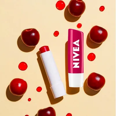 Nivea Protector Labial Humectante Sabor a Cereza - Image 6
