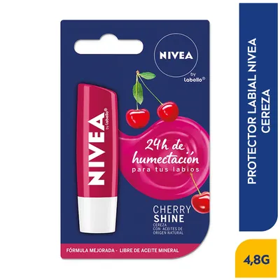 Nivea Protector Labial Humectante Sabor a Cereza - Image 2