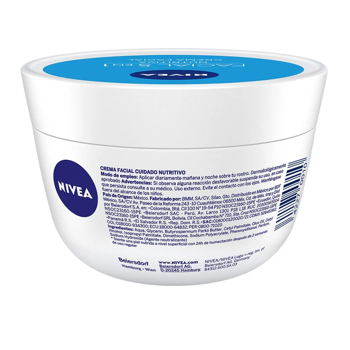 Crema Facial 5 En 1 Nutritiva Nivea X 200ml - Image 3