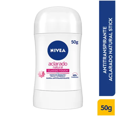Nivea Antitranspirante Aclarado Natural en Barra - Image 2