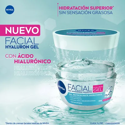 Nivea Crema con Acido hialurónico Gel Facial Refrescante - Image 4