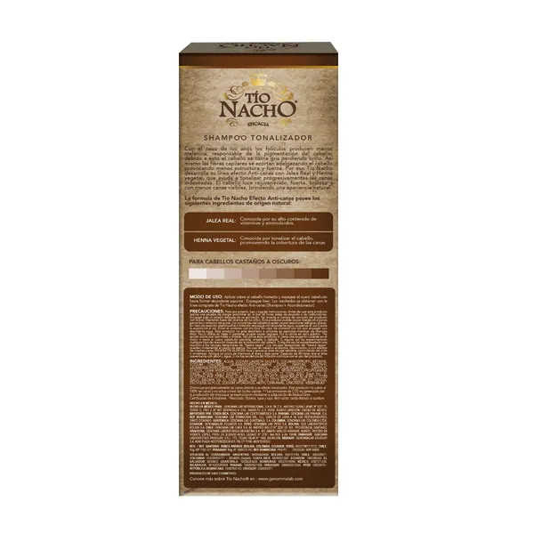 Tío Nacho Shampoo Anti Canas Henna Egipcia - Image 5