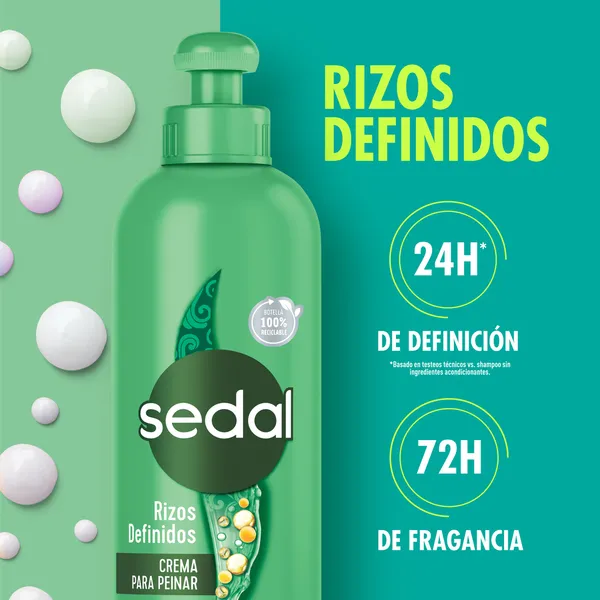 Sedal Crema para Peinar Rizos Definidos - Image 3