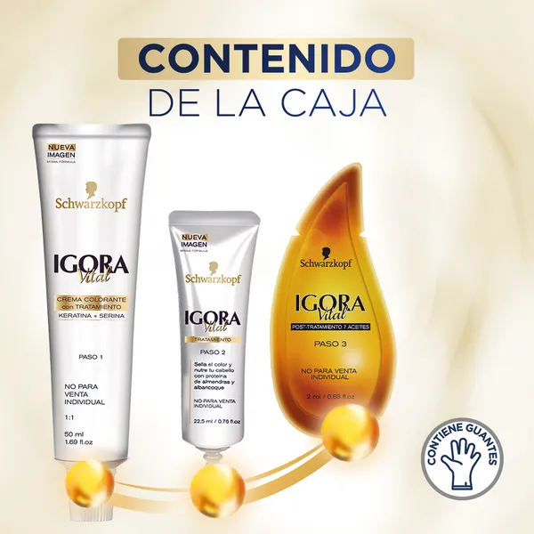 Igora Tinte de Cabello 9.00 Rubio Extra Claro - Image 3