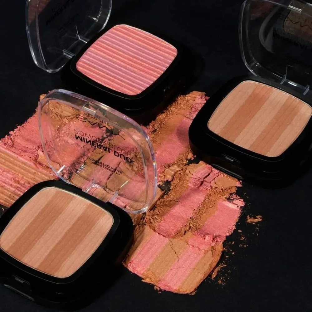 Samy Rubor Mineral Dúo Compacto Número 3 Naranja - Image 2