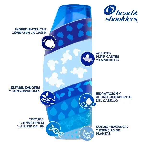 Head & Shoulders Shampoo 2 en 1 Suave y Manejable - Image 5