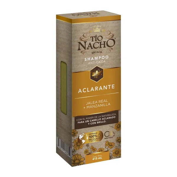 Tio Nacho Shampoo Aclarante Jalea Real y Manzanilla - Image 4