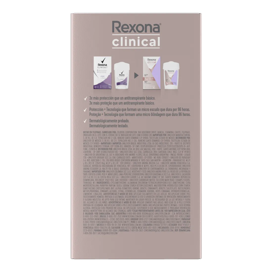 Rexona Desodorante en Crema Mujer Clinical Extra Dry - Image 5