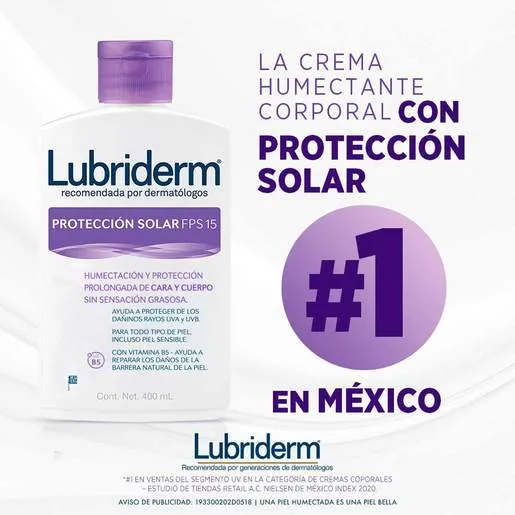 Lubriderm Crema Corporal con Protección Solar Fps 15 - Image 4