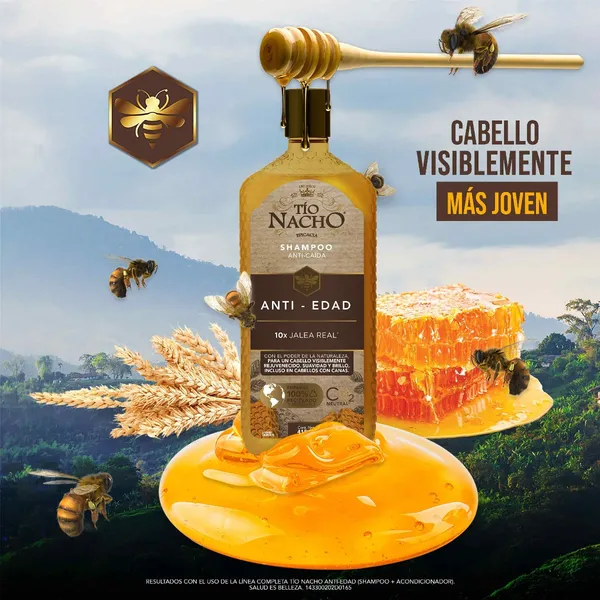Tio Nacho Shampoo Anti-caída y Anti-edad - Image 6