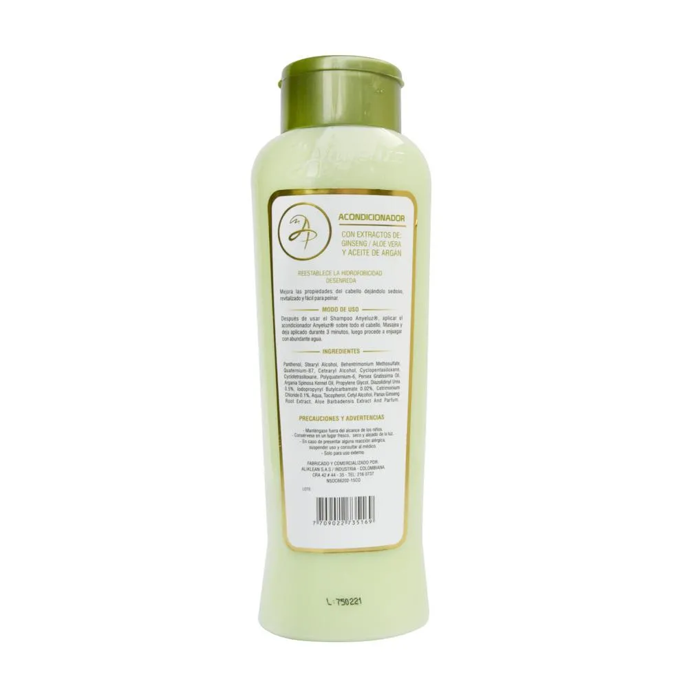 ANYELUZ Acondicionador Aloe Vera Y Aceite Argan - Image 2