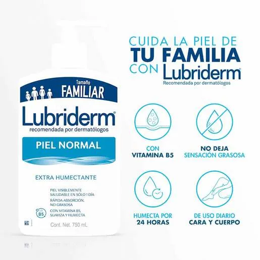 Lubriderm Crema Extra Humectante Piel Normal - Image 4