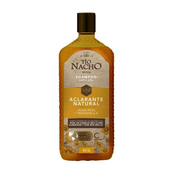 Tio Nacho Shampoo Aclarante Jalea Real y Manzanilla