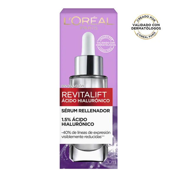 Serum Hidratante L'Oréal París Revitalift Acido Hialuronico 30ml - Image 2