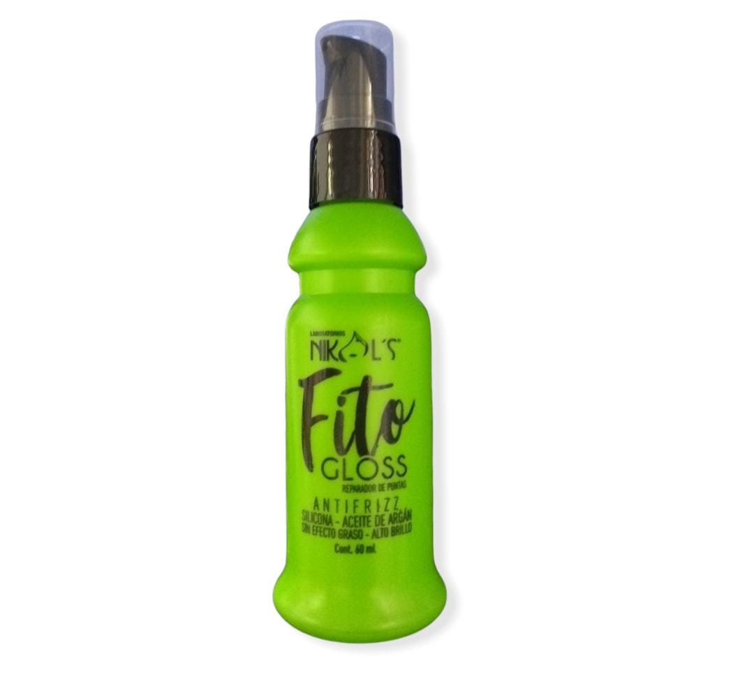 Silicona - Aceite De Argan Fito Gloss Nikol´s X 60ml