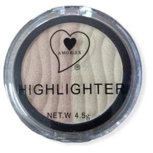 Polvo Compacto Bronceador Iluminadorn Amorex 01