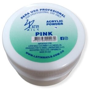 Polvo Acrílico Pink Latin Nails X 14g