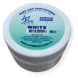 Polvo Acrílico White Latin Nails X 14g