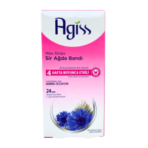 Banda Depilatoria Corporal Agiss X 24 Unds - Piel Normal