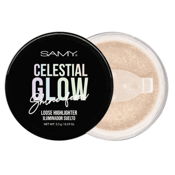 Polvo Suelto Iluminador Samy X 5.5g - Tono 01 Celestial