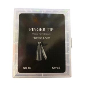 Uñas Press Plastic Form System X 120 Unds - #6