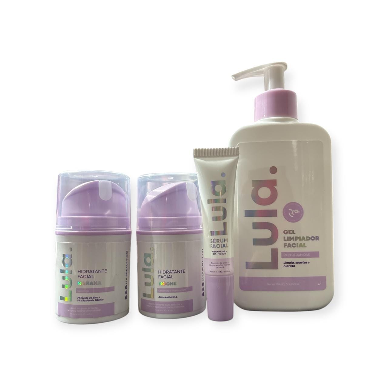Kit Facial Con Ceramidas Lula X 4 Unds