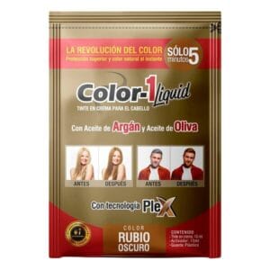 Color-1 Tintura Líquida 5 Minutos Rubio Oscuro